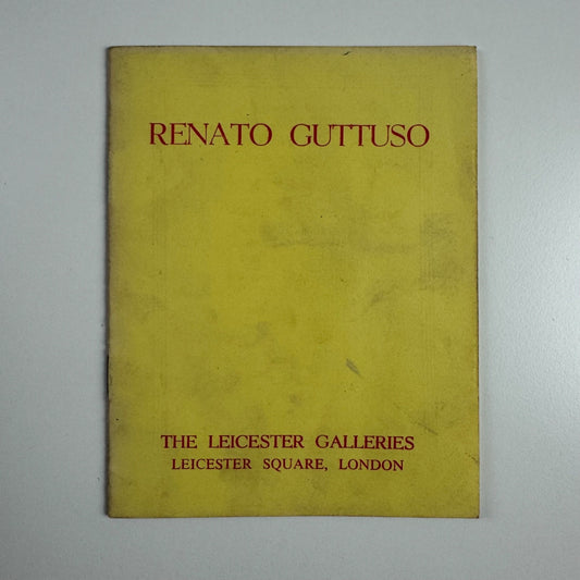 Renato Guttuso | Leicester Galleries, March 1955