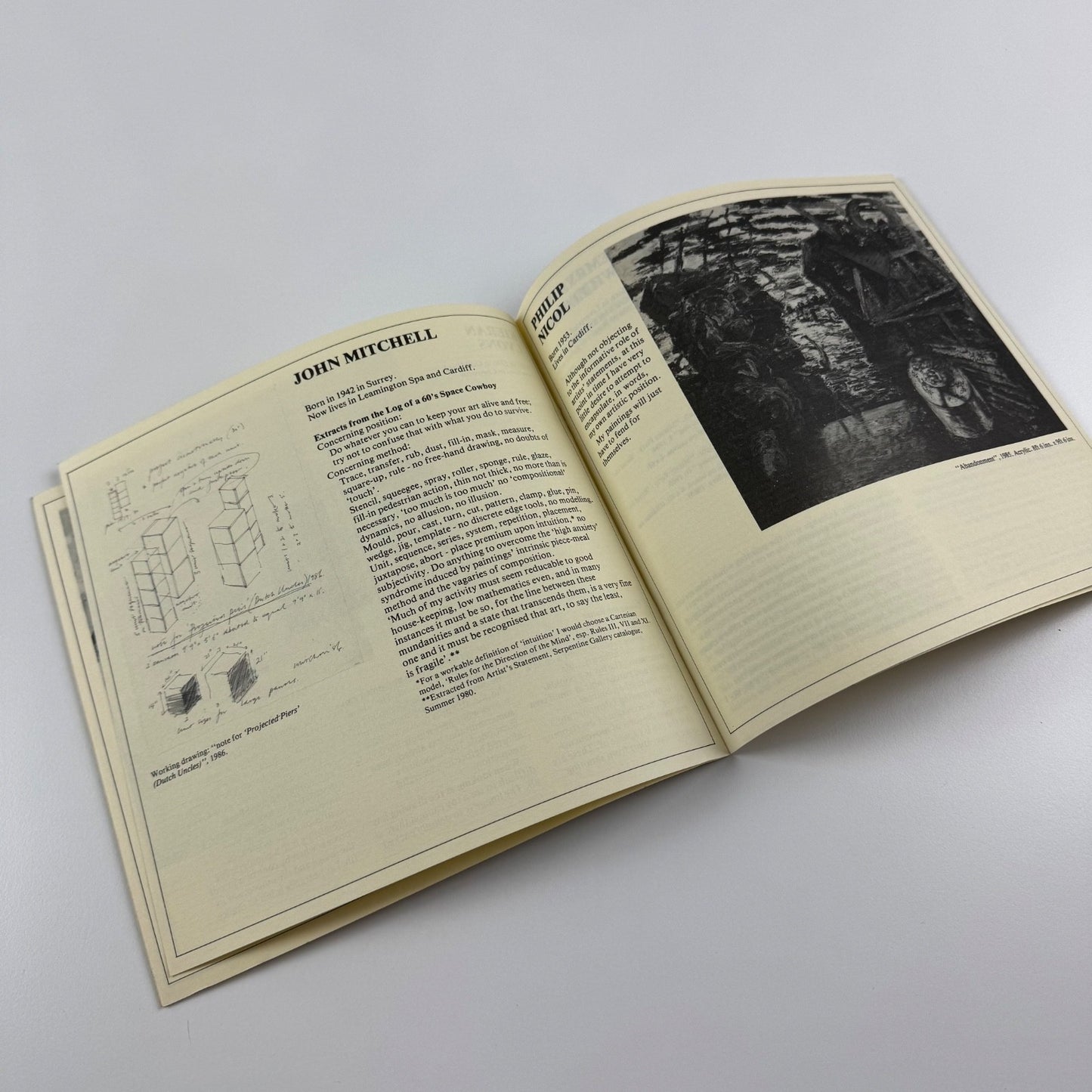 56 Group Wales. Eight new members | Viriamu Jones Gallery, Cardiff, 1986