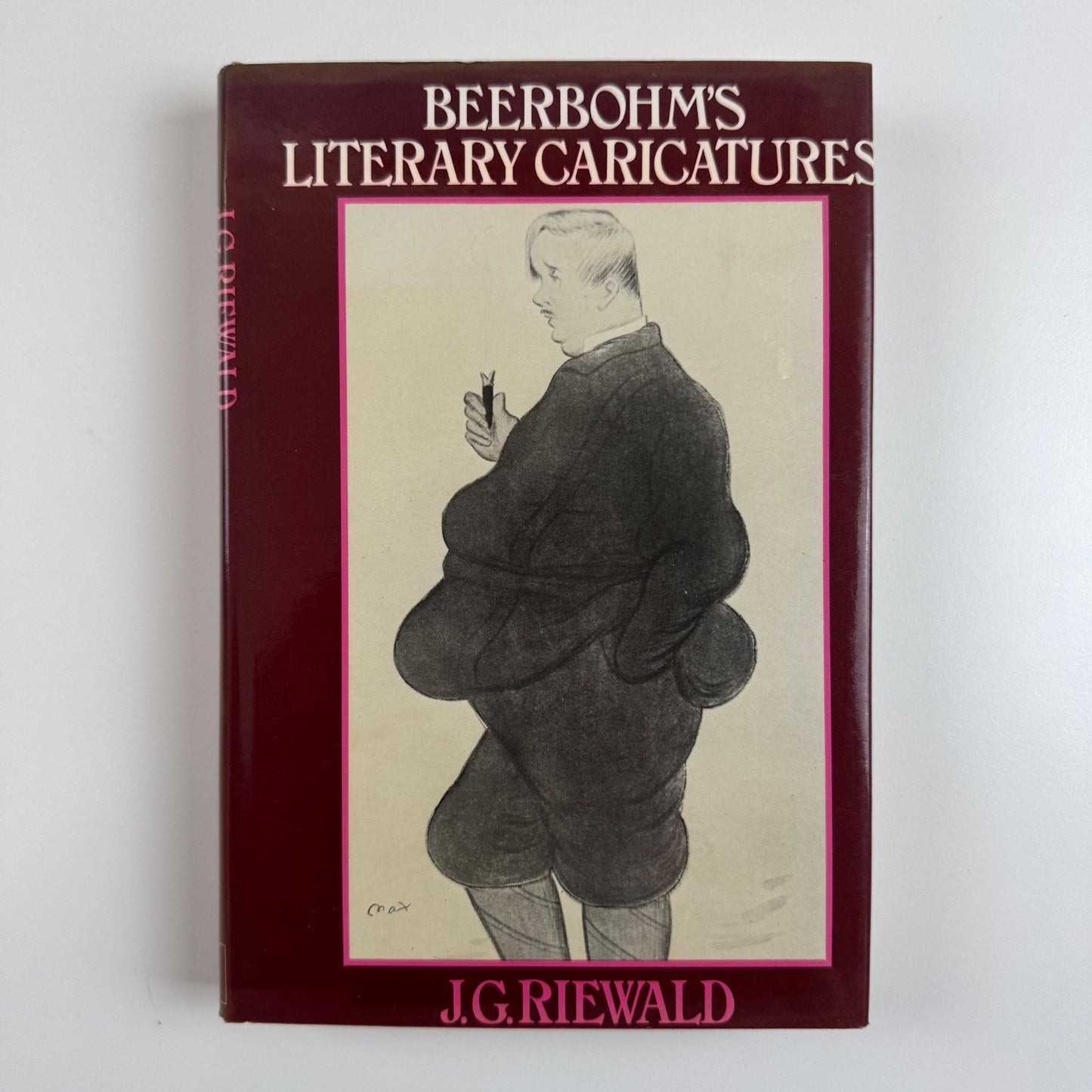 Beerbohm’s Literary Caricatures by J.G. Reward | Allen Lane, 1977