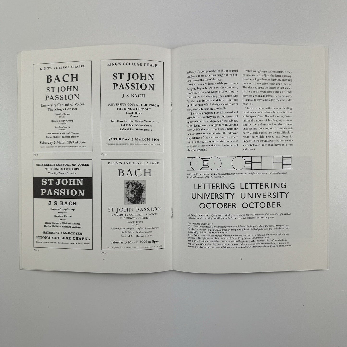Designing Posters by Patricia Gidney 'Font' | Ditchling Museum, 2000