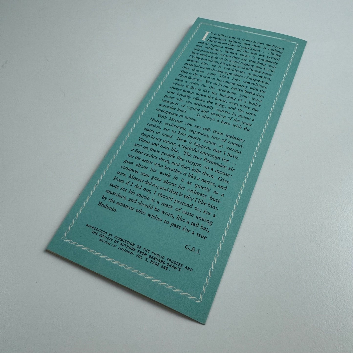 Leaflet 200th anniversary of birth of Mozart concerts Royal Festival Hall 1956