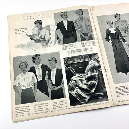 Aux Trois Quartiers – Bd. de la Madeleine, Paris | Mail order catalogue, early 20th century