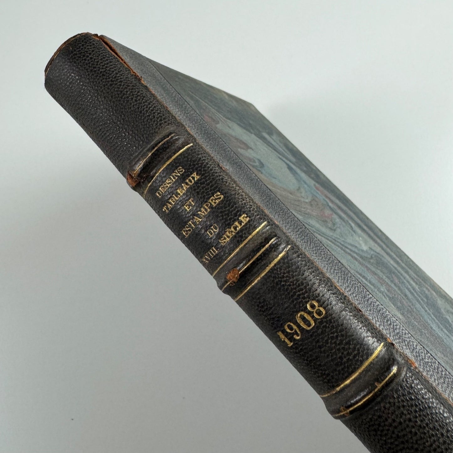 Catalogue D'un Importante Mobilier Ancien et Moderne, Estampes Anciennes Du XVIIIe Siecle des Ecoles Francaise et Anglaise....Le Tout Appartenant a Mlle. Hélène Chauvin. Paris, 2 to 4 June 1908. Me. F. Lair-Dubreiul.  Bookplate for Henriette Sergy