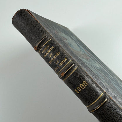 Catalogue D'un Importante Mobilier Ancien et Moderne, Estampes Anciennes Du XVIIIe Siecle des Ecoles Francaise et Anglaise....Le Tout Appartenant a Mlle. Hélène Chauvin. Paris, 2 to 4 June 1908. Me. F. Lair-Dubreiul.  Bookplate for Henriette Sergy