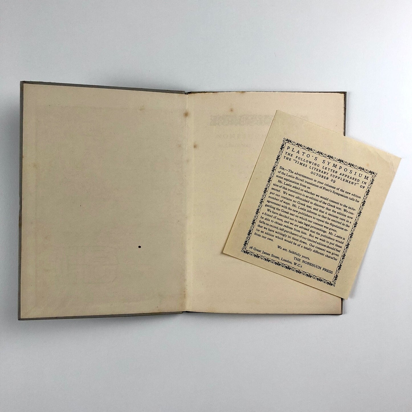 The Nonesuch Press – Books for Christmas 1926 and Spring 1926 | Promotional booklet