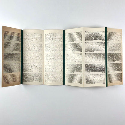 How To Select Type Faces – booklet with 6 folded inserts | Intertype Company
