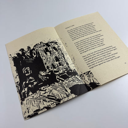 Prospectus for Galloway Landscapes poems by William Neill woodcuts by Stan Dobbin | Previous Parrot Press