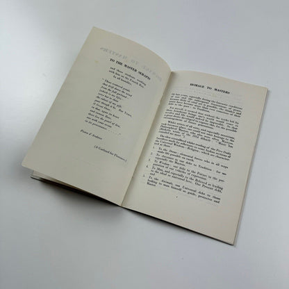 Homage to Masters by Maxwell Armfield | Privately printed, c.1949
