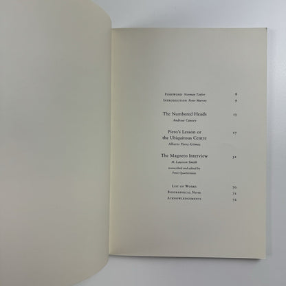 Memory, Measure, Time, and Numbers: A Sculptural Meditation on a Drawing by Piero Della Francesca by Geoffrey Smedley, 2000