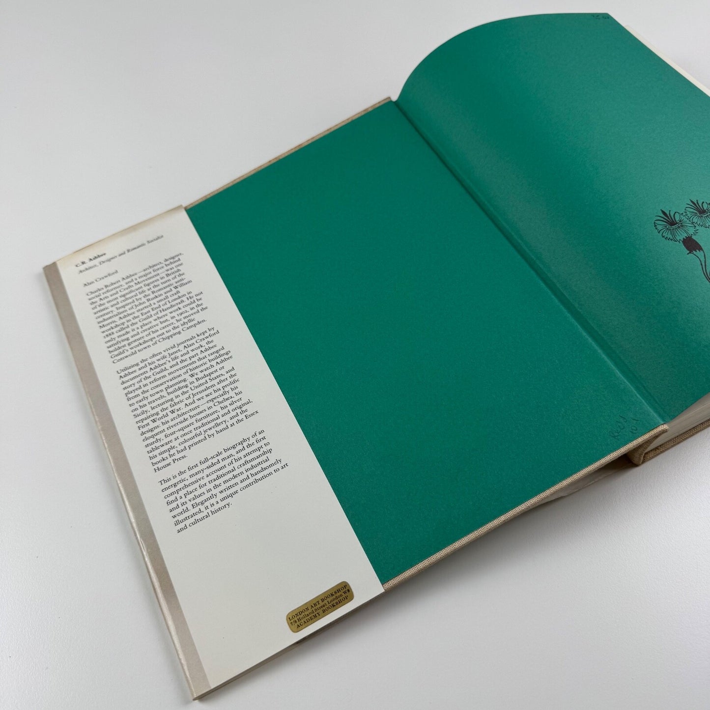 C.R.B. Ashbee Architect, Designer and Romantic Socialist by Alan Crawford | Yale University Press, 1985