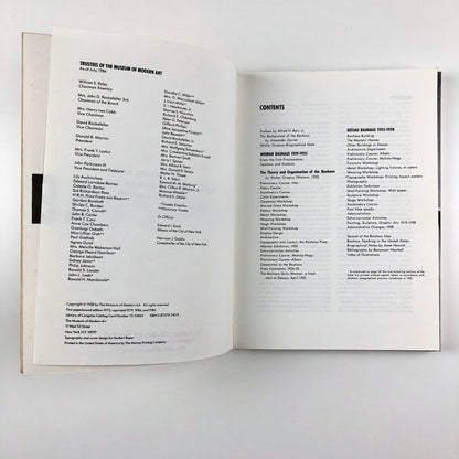 Bauhaus – 1919–1928 | Edited by Bayer/Gropius | MOMA, 1986 edition