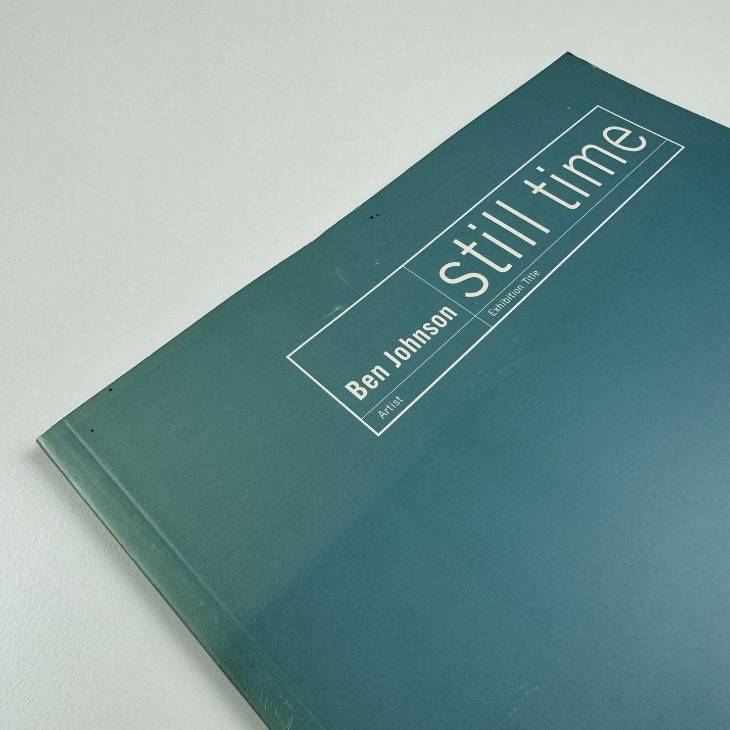 Ben Johnson: Still Time | Blains Fine Art, London 2002 exhibition catalogue