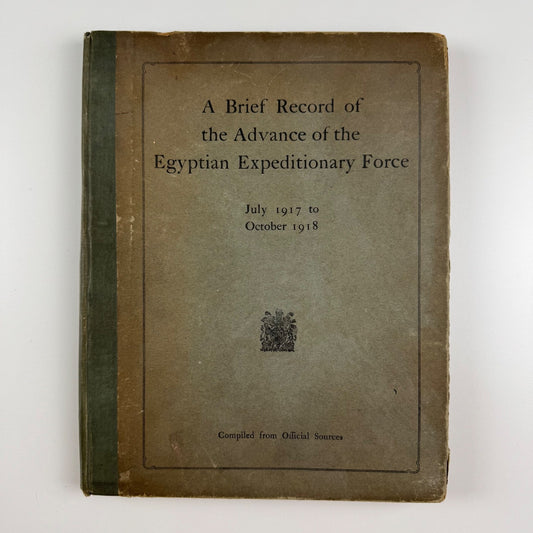 A Brief Record of the Advance of the British Expeditionary Force HMSO, 1919