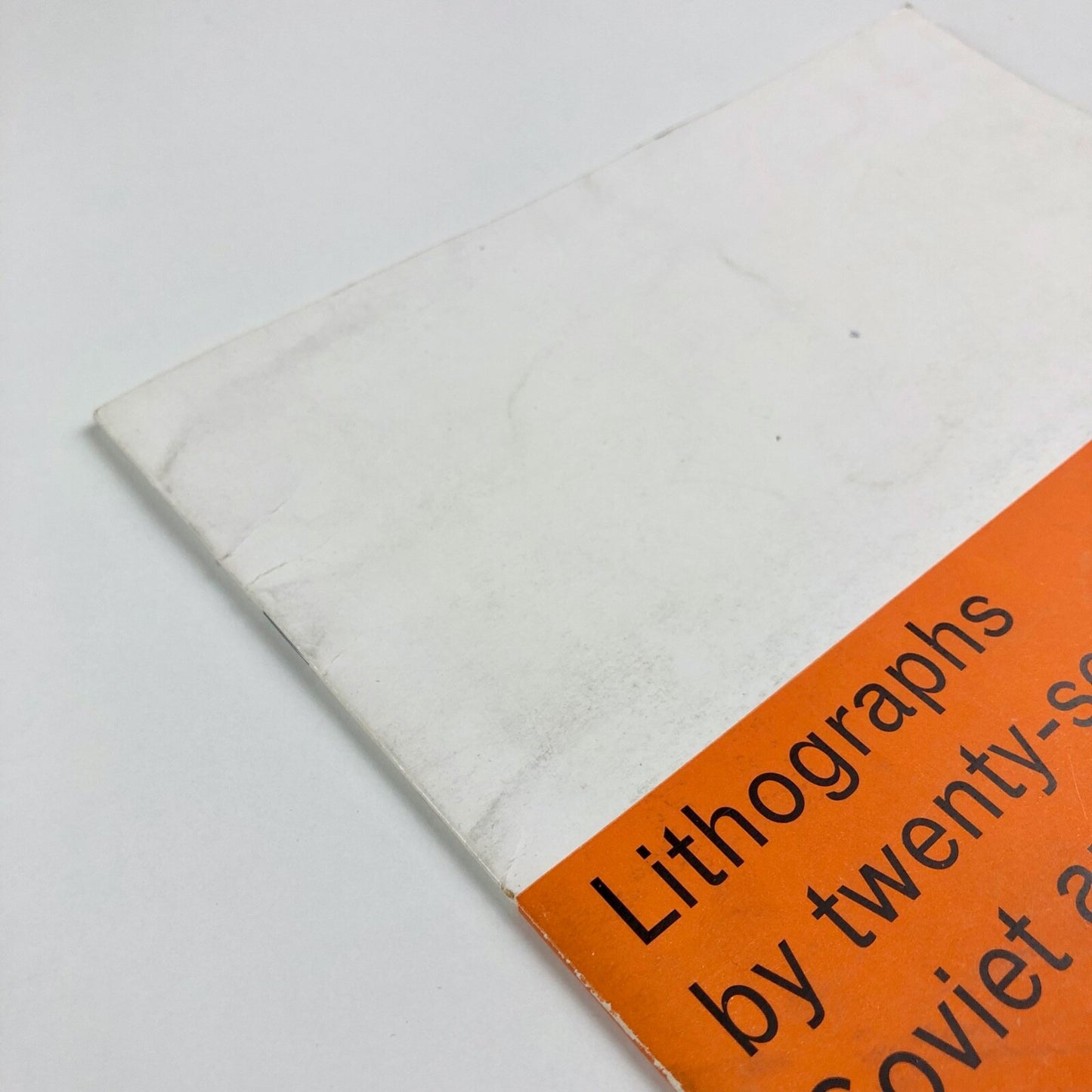 Lithographs by twenty-seven Soviet artists | Grosvenor Gallery catalogue, 1961