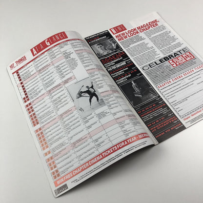 Chapter (Cardiff) free magazine Issues 1 to 35 (please note, issue 30 missing)