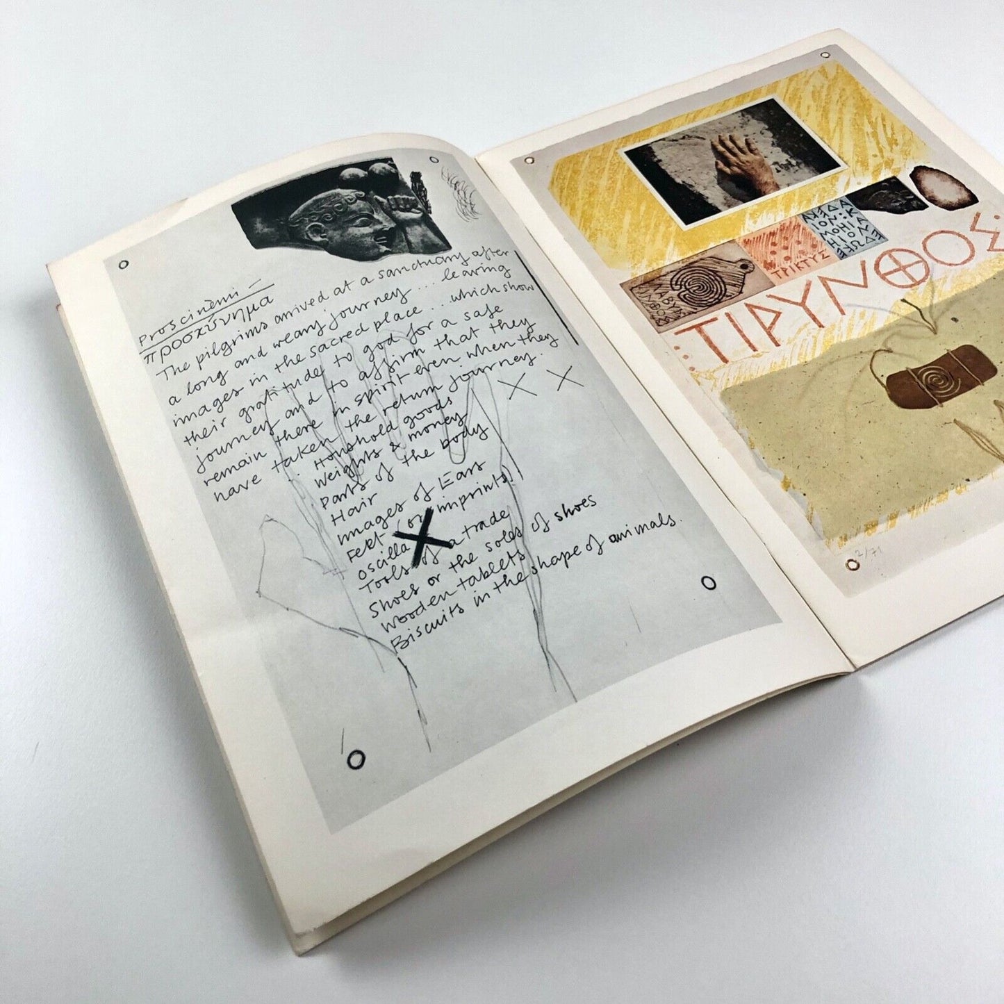 Joe Tilson. Graphics 1975-78 | Proscinemi Oracles | Waddington & Tooth Galleries catalogue | Design by Gordon House