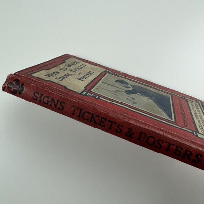 How to write signs, tickets and posters editor Paul N. Hasluck | Cassell & Co, 1914 [Copus & Sons]