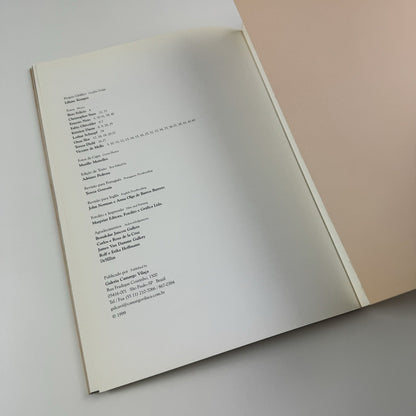 Ernesto Neto. naves, céus, sonhos | Galeria Camargo Vilaça catalogue, 1999