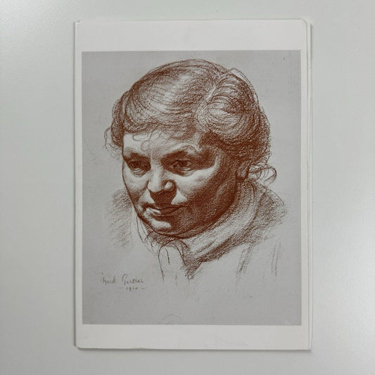 Private view invitation for Mark Gertler Paintings & Drawings | Camden Arts Centre, 1992