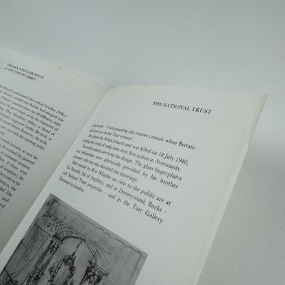 The Rex Whistler Room at Mottisfont Abbey | National Trust | 4-page leaflet 1984