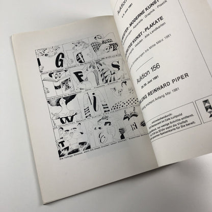 Theodor Werner | Karl & Faber, Munich 1981 exhibition catalogue