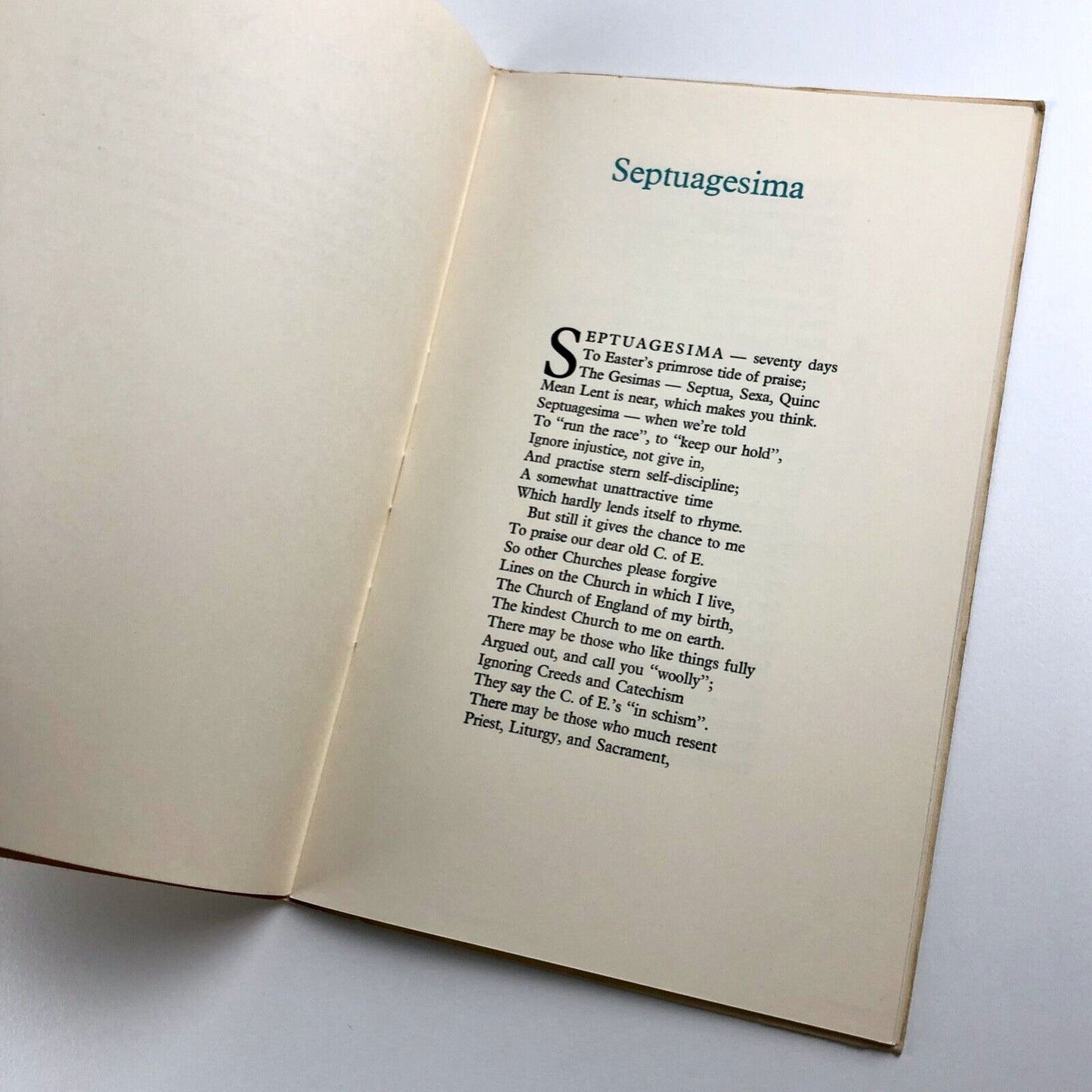 Poems on the Porch | John Betjeman & John Piper | S. P. C. K, 1960