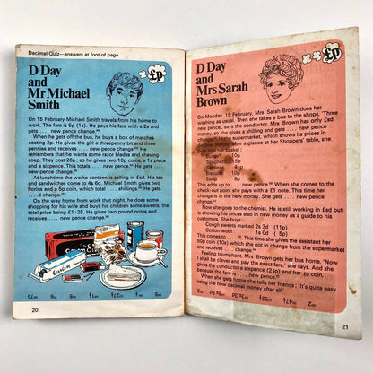 Your Guide to Decimal Money | Decimal Current Board / HMSO booklet/leaflets 1970
