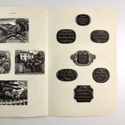 Prospectus for Reynolds Stone Engravings | John Murray c. 1977