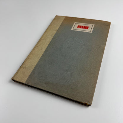 B.H. Newdigate. Scholar Printer by Joseph Thorp | Basil Blackwell, 1950