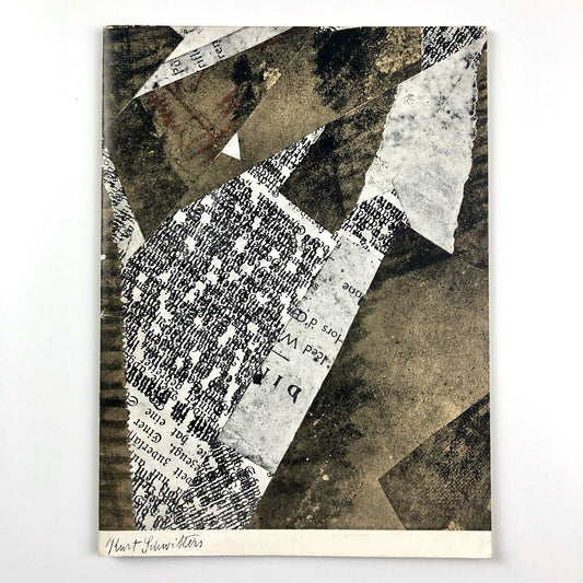 Kurt Schwitters Stedelijk Museum, Amsterdam | June 1956 cat. no. 152