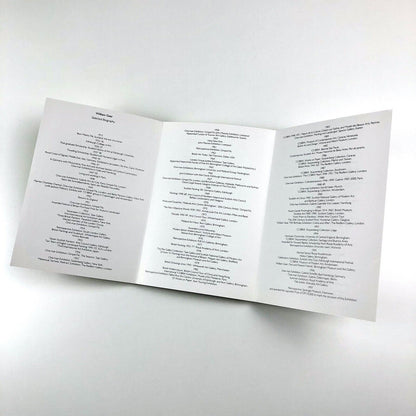 William Gear. A Golden Jubilee Exhibition – folding card | The Redfern Gallery 1997