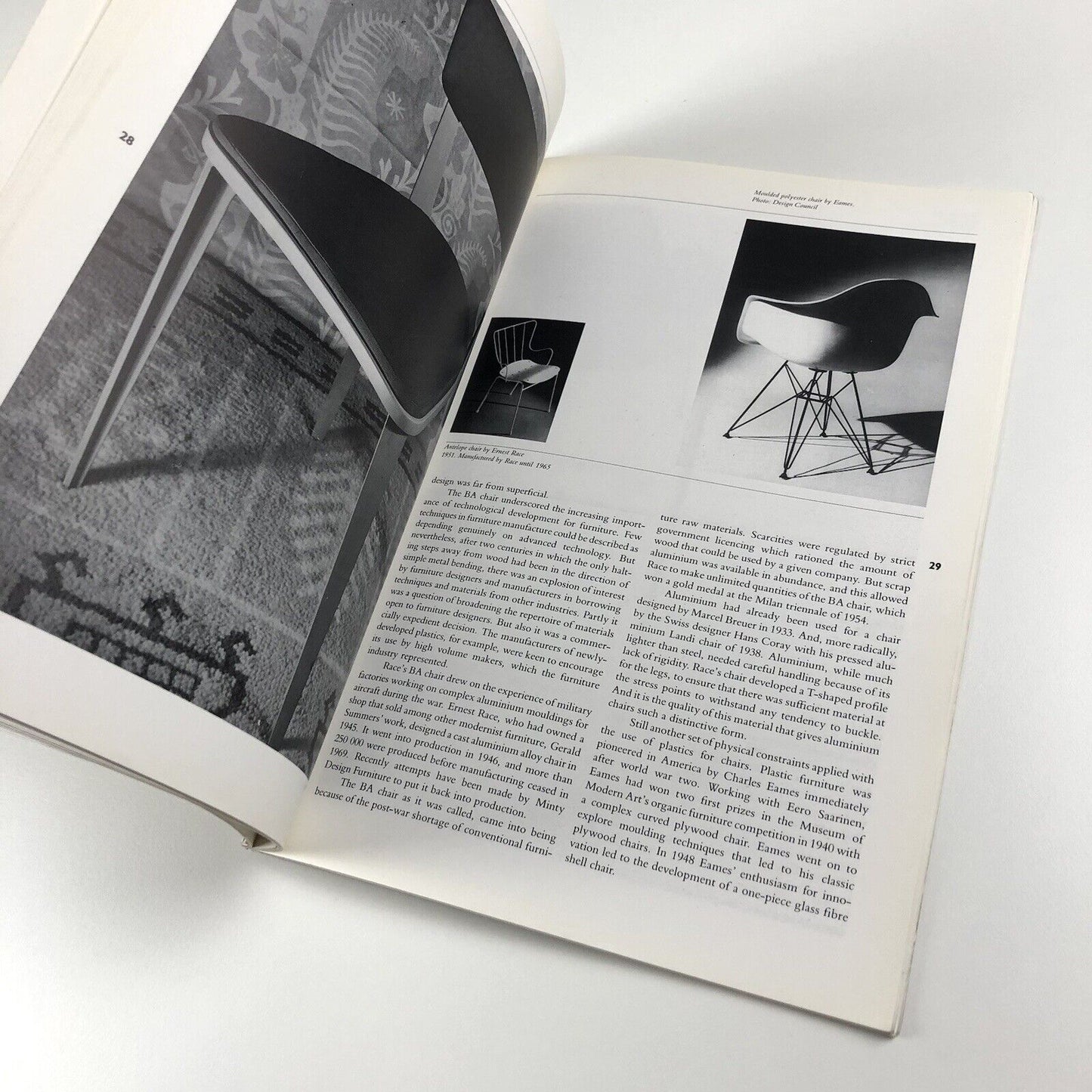The Modern Chair Twentieth Century British Chair Design | ICA touring exhibition 1988/9