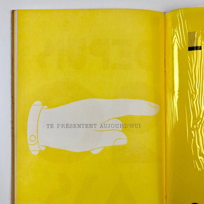 Bifur font – type specimen brochure | Fonderies Deberny Peignot, 1929 Cassandre
