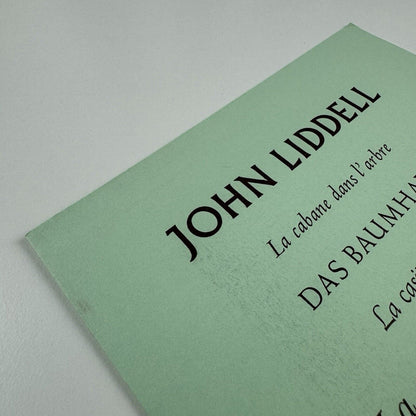 Prospectus for John Liddell The Tree House | Incline Press, 2001