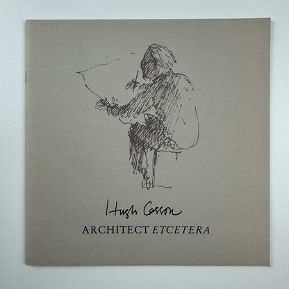 Hugh Casson. Architect etcetera | RIBA Heinz Gallery catalogue booklet, 1986