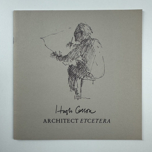Hugh Casson. Architect etcetera | RIBA Heinz Gallery catalogue booklet, 1986