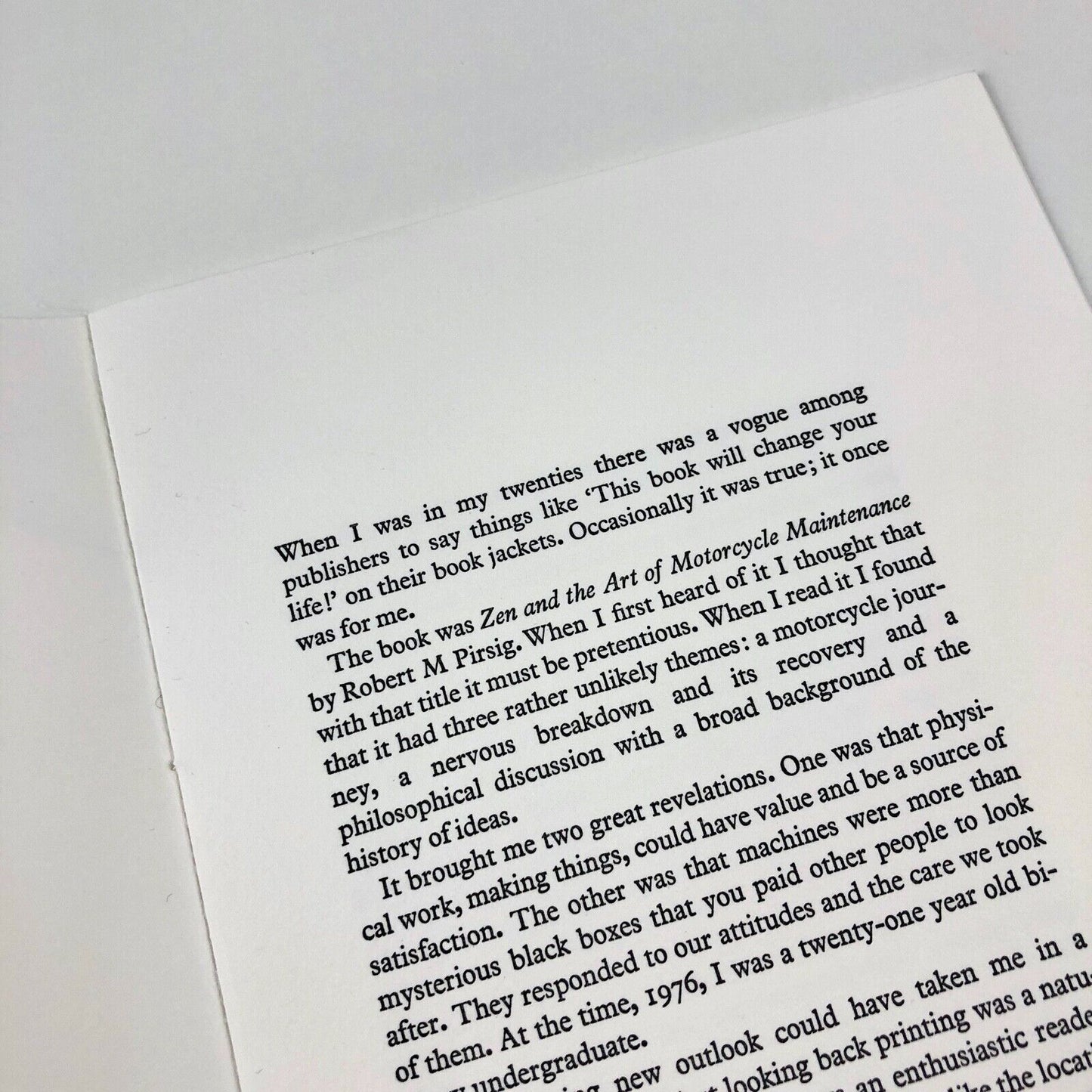 Zen & The Art of Typographical Arrangement Phil Abel | Ditchling Letterpress leaflet, 2010