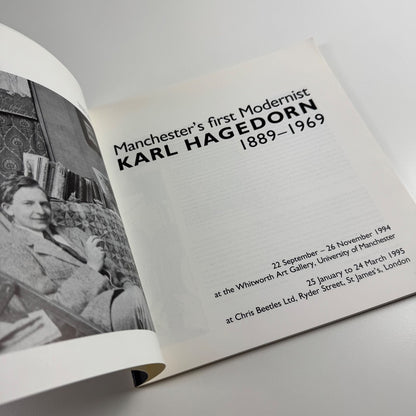 Manchester’s first Modernist. Karl Hagedorn | Whitworth Art Gallery & Chris Beetles, 1994/95