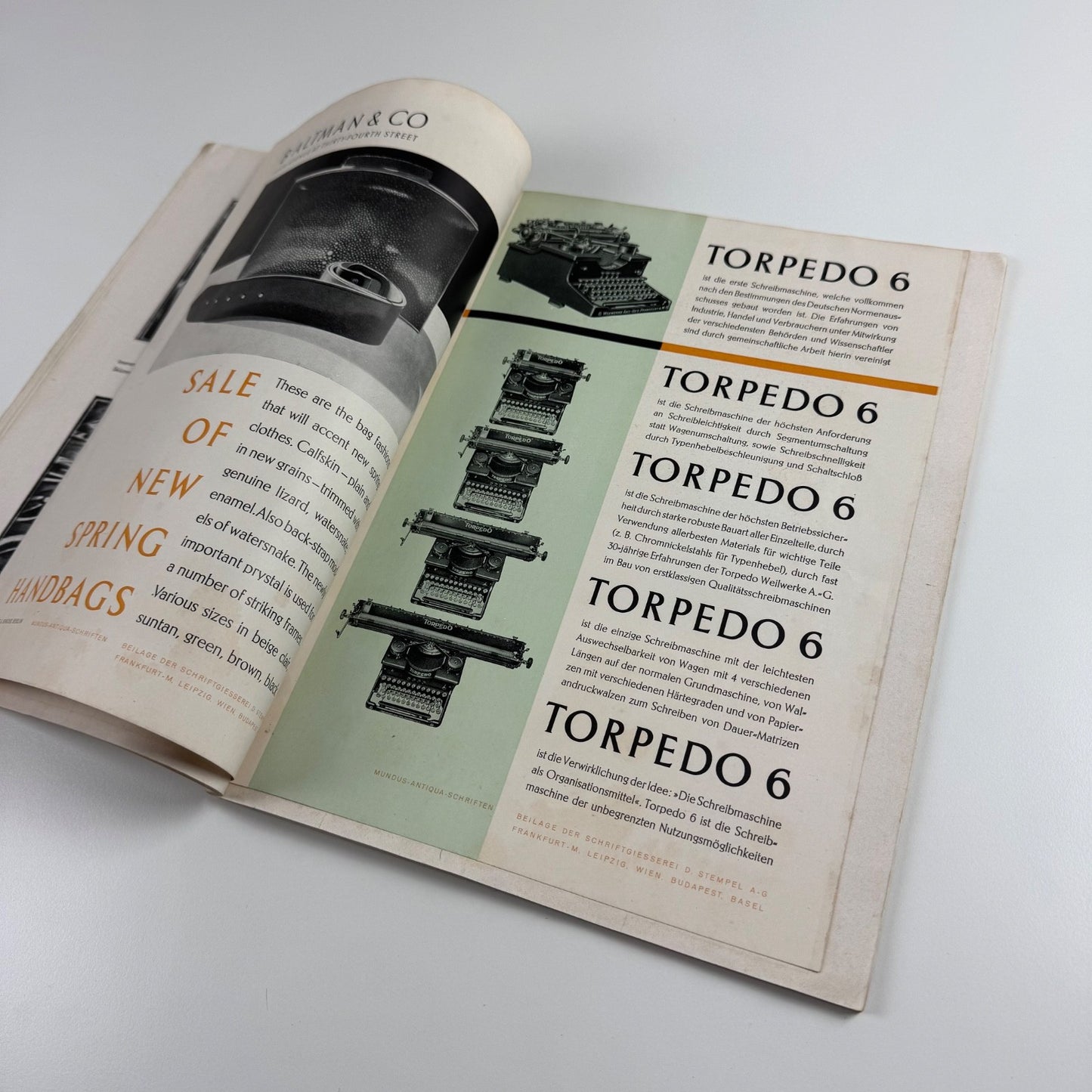 Gebrauchsgraphik International Advertising Art Aug 1930 Vol 7 no 8 edited by Professor HK Frenzel