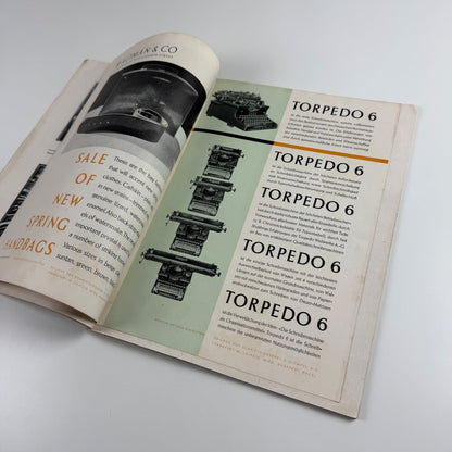 Gebrauchsgraphik International Advertising Art Aug 1930 Vol 7 no 8 edited by Professor HK Frenzel