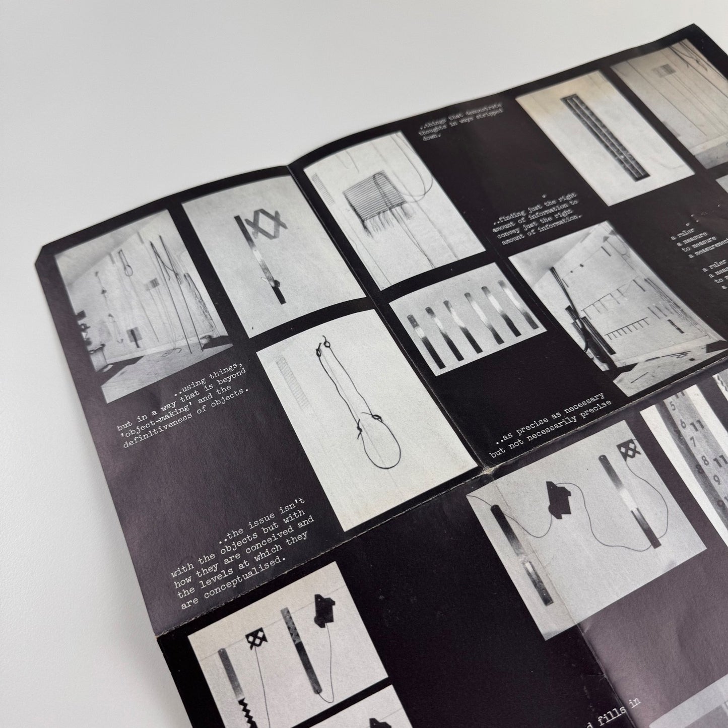 Fold out card/poster relating to Jill Mustchin | venue and date not recorded
