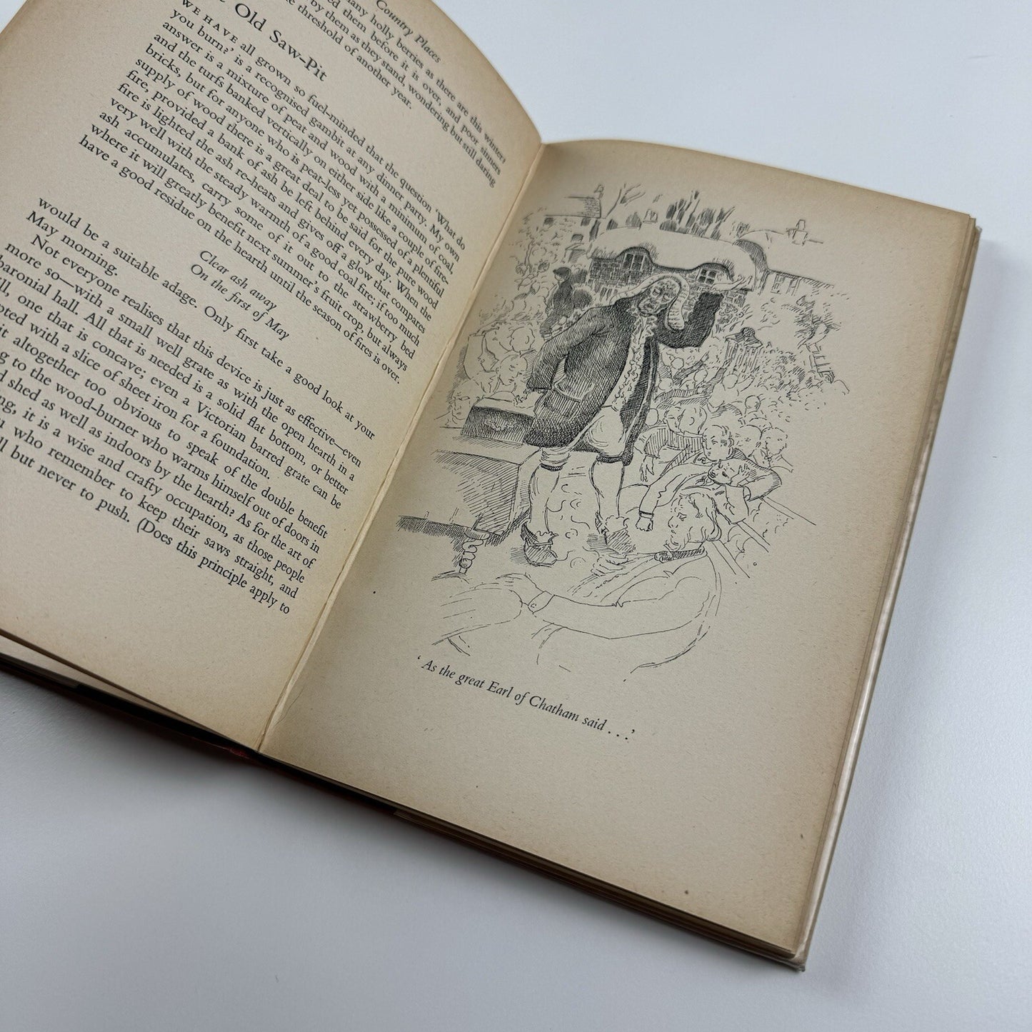 In Country Places by Eiluned Lewis – illustrated by Gilbert Spencer | Country Life, 1951