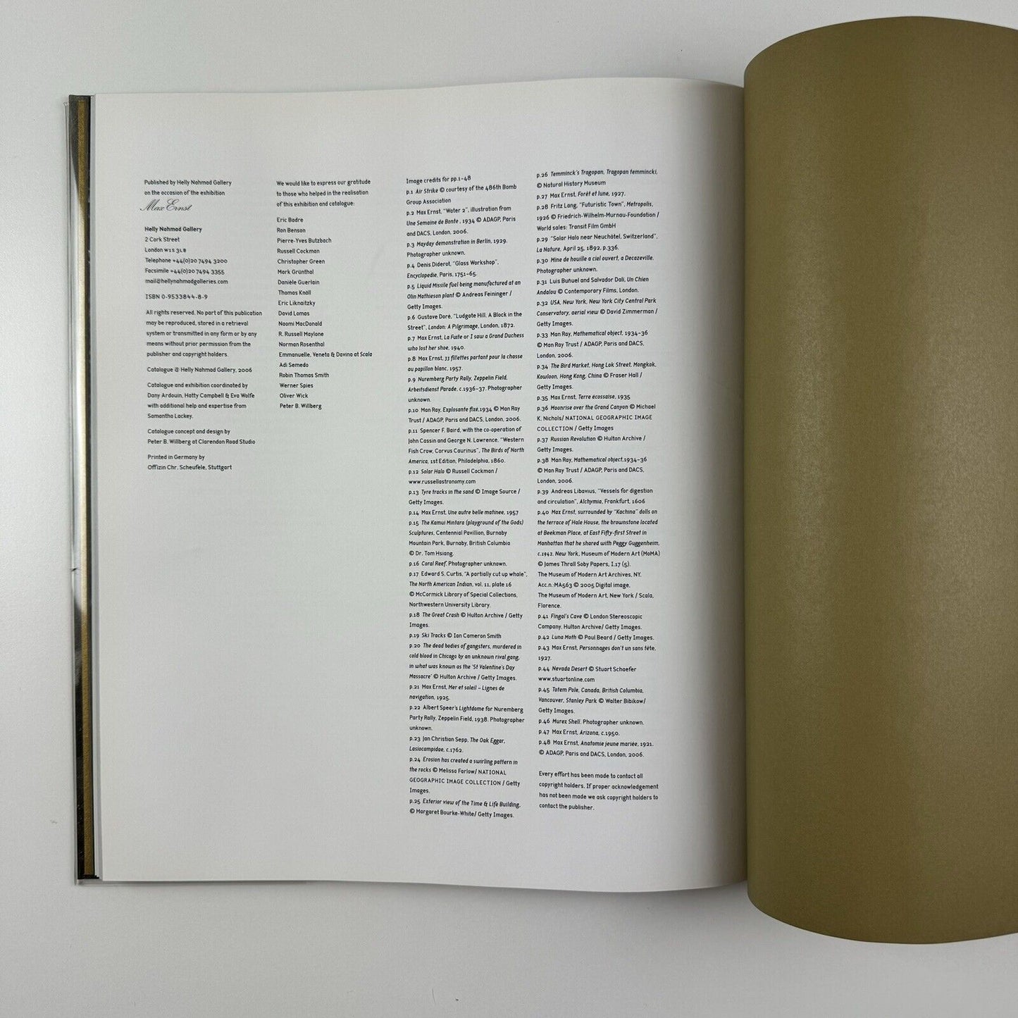 Max Ernst | Helly Nahmad Gallery, London, 2006