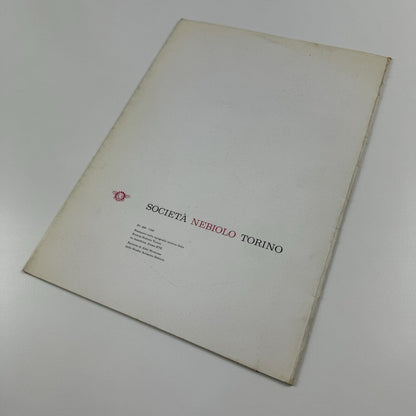Type specimen folder – Società Nebiolo, Torino | Designed by Aldo Novarese