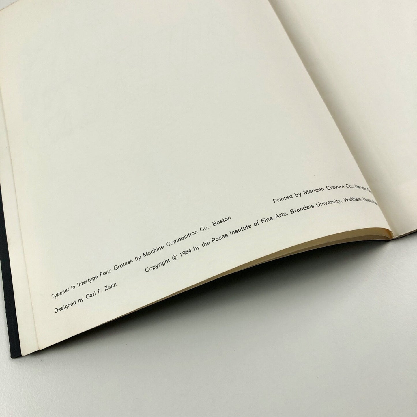 Recent American Drawings – Poses Institute of Fine Arts, Rose Art Museum 1964