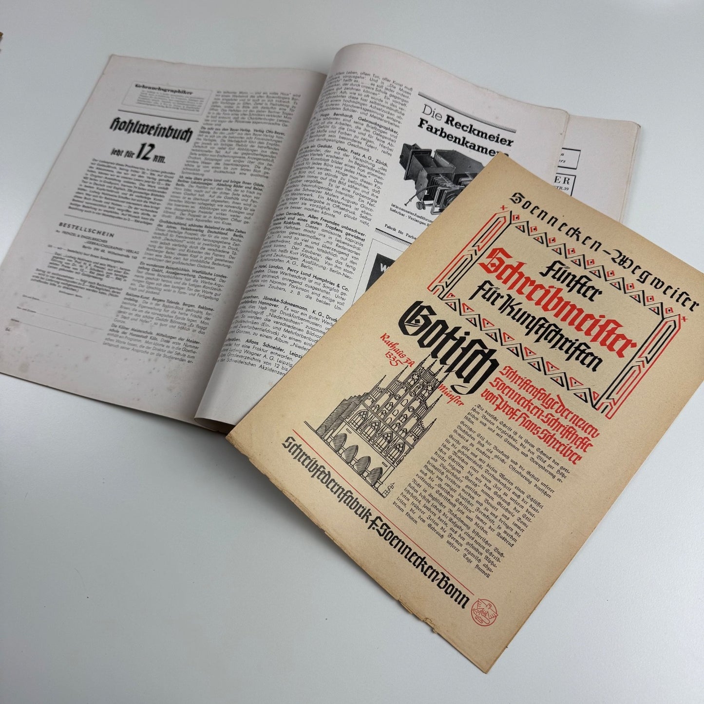 Gebrauchsgraphik International Advertising Art. April 1935 edited by Professor HK Frenzel