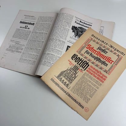Gebrauchsgraphik International Advertising Art. April 1935 edited by Professor HK Frenzel