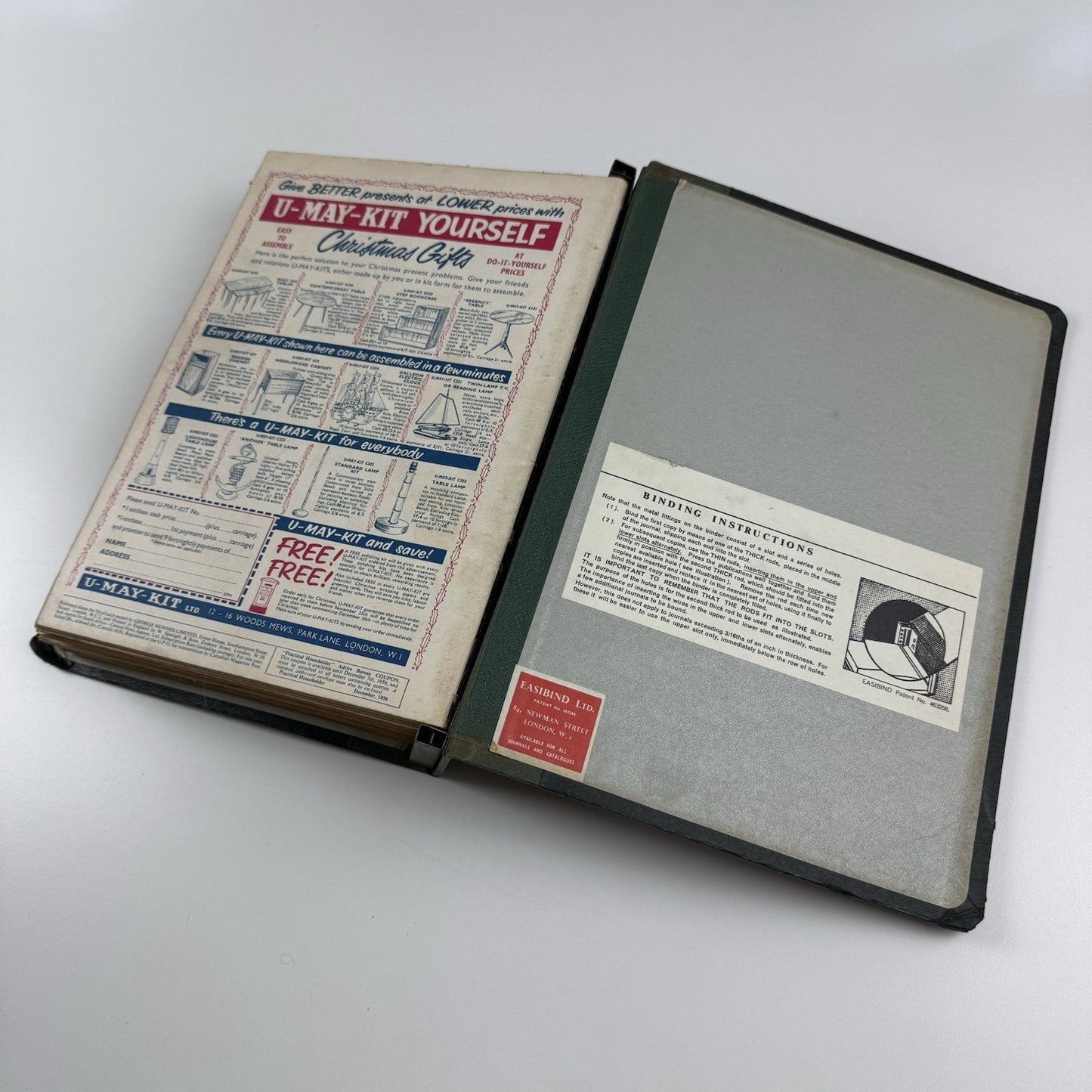 The Practical Householder magazine. Bound volume for 1956 (excluding April)