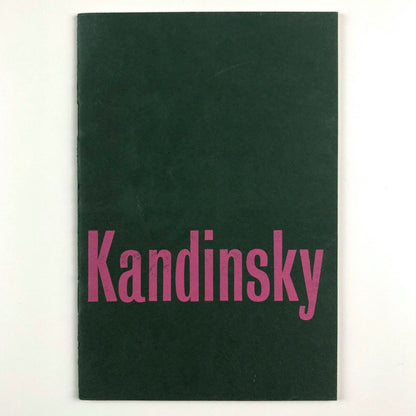 Paintings by Kandinsky from the Guggenheim New York | Tate catalogue, 1958