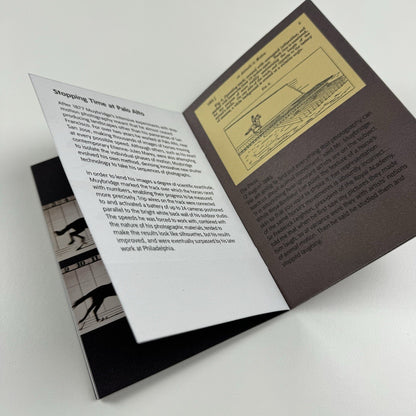 Eadweard Muybridge | Small exhibition guide, Tate Britain 2011